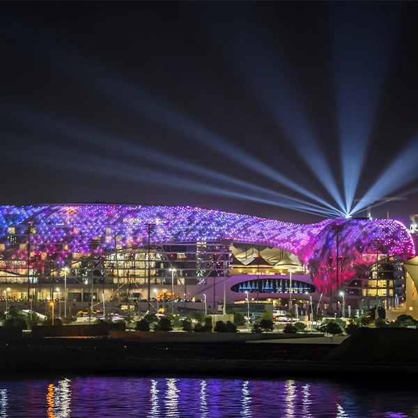 PANORAMIC VIEWS OF YAS MARINA
